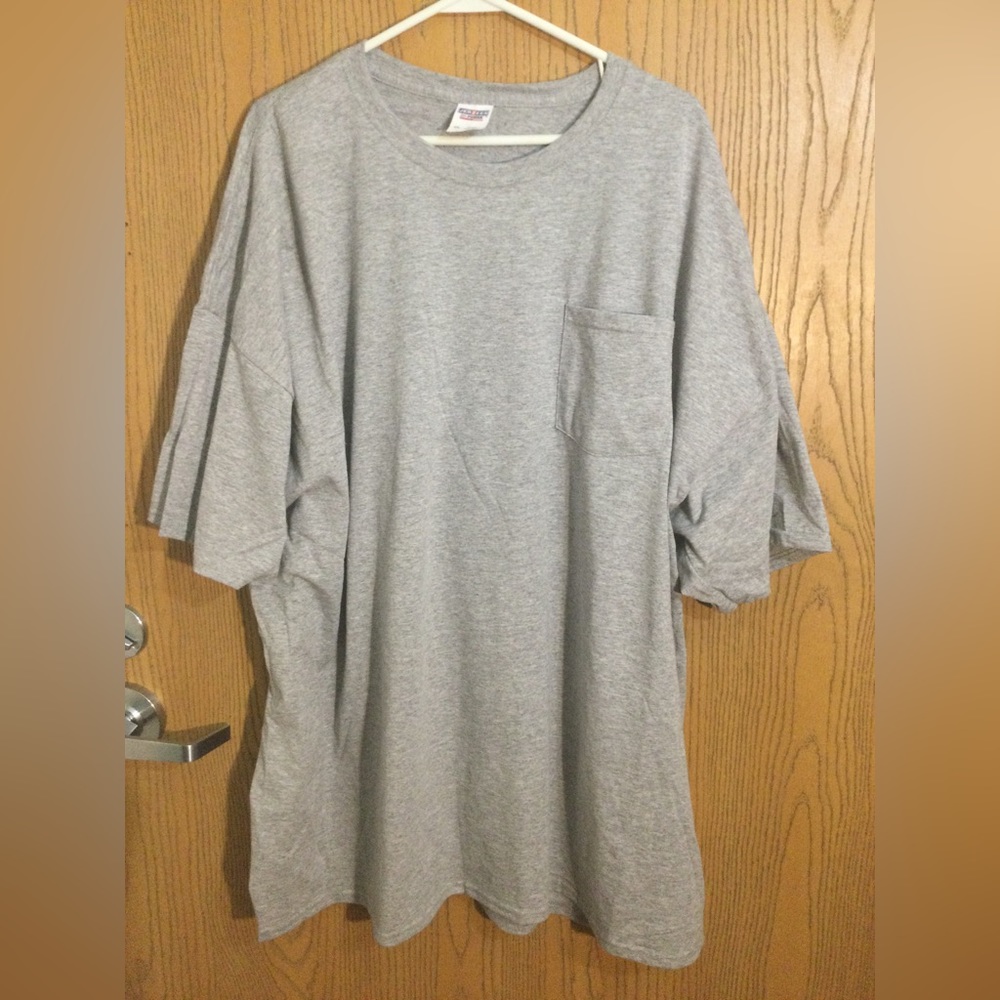 New never worn jerzees dri poweractive mens grey shirt 4xl
